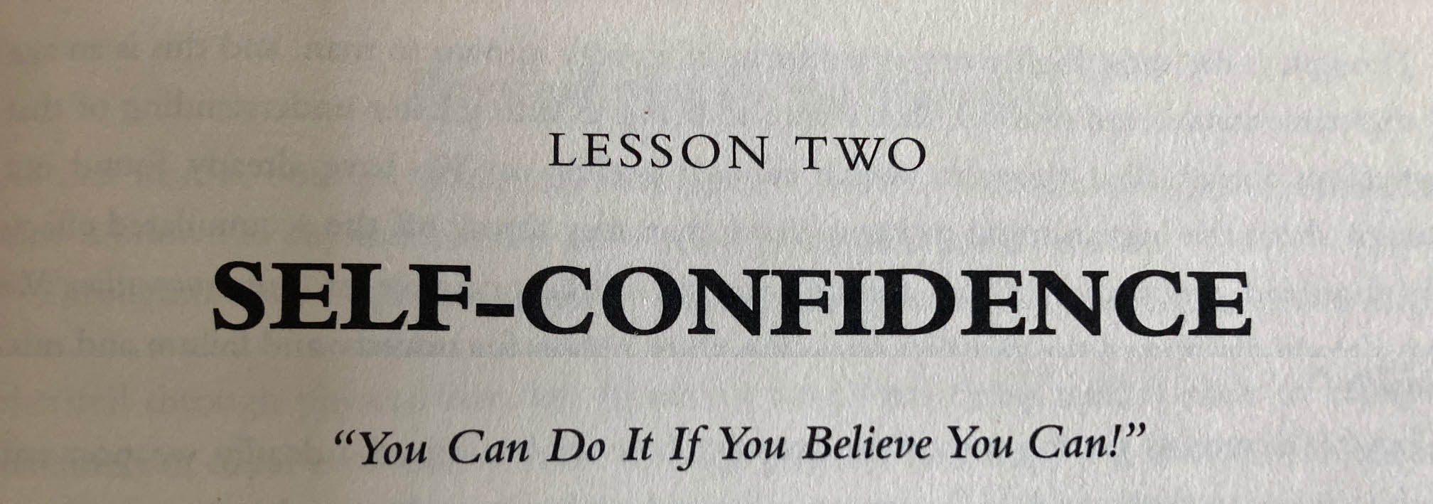 Das Gesetz des Erfolges - Selbstvertrauen - Sie können es schaffen, wenn Sie daran glauben!
"Sie können ihre Ziele erreichen, wenn Sie daran glauben!"